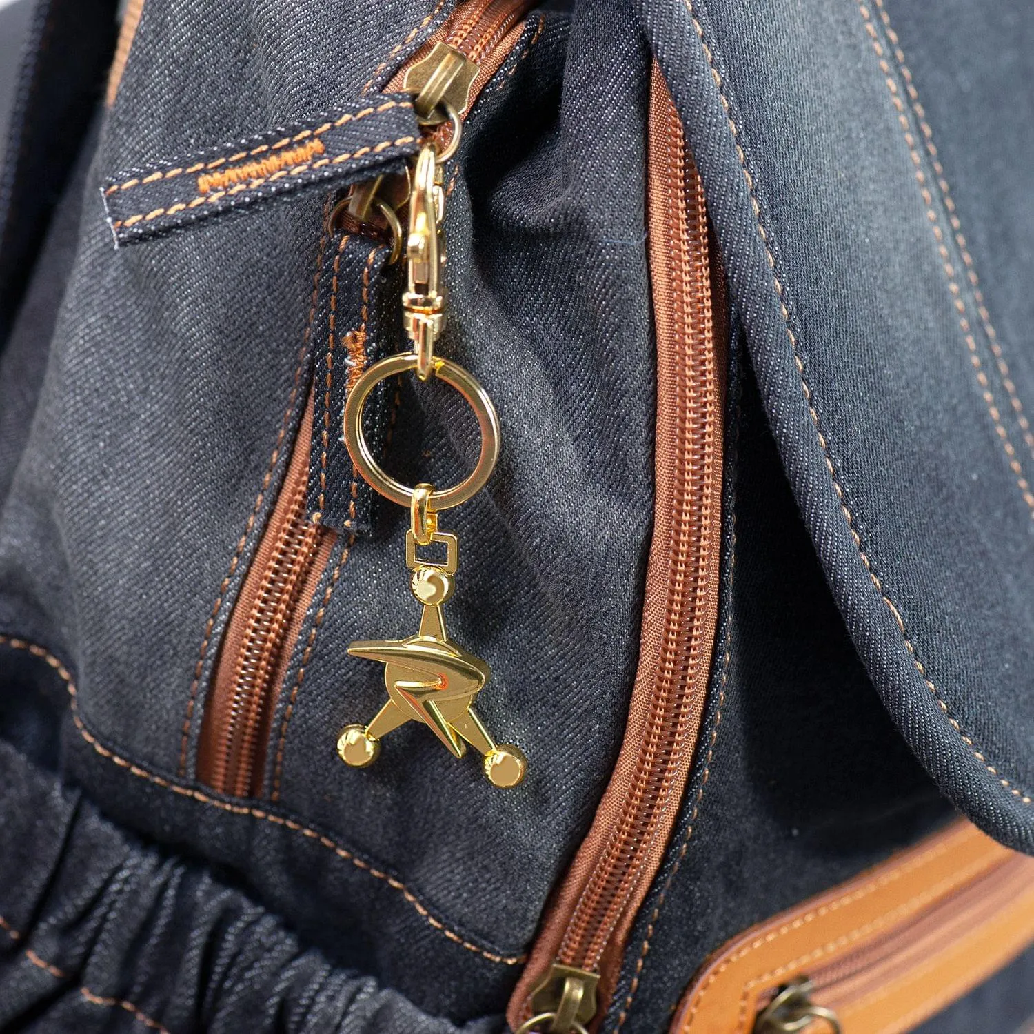 Rick and Morty Collectibles | Council of Ricks Emblem Keychain | 3D Real Metal