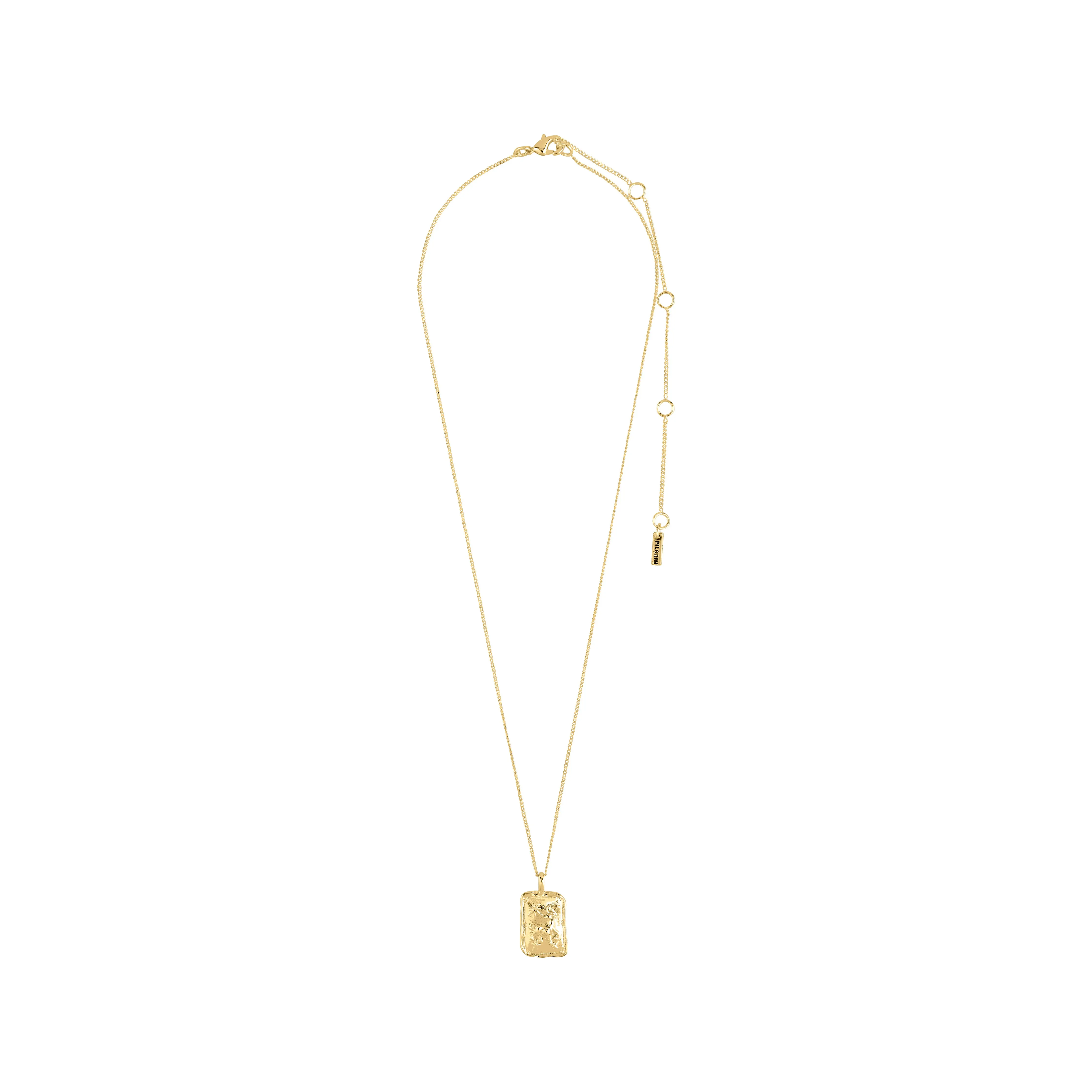 TAURUS Zodiac Sign necklace, gold-plated