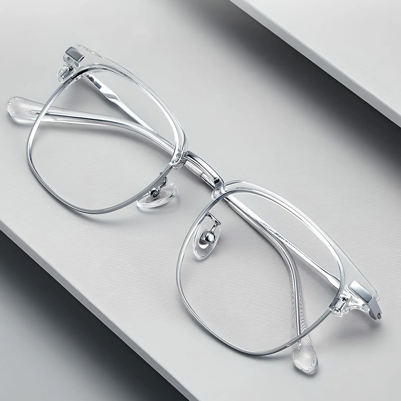 TXOME Penny Semi rimless Frame Glasses