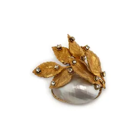 Vintage Miriam Haskell Small Brooch