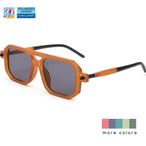 Vintage Square 70s Aviator Sunglasses Classic Retro Stylish Frame for Women and Men