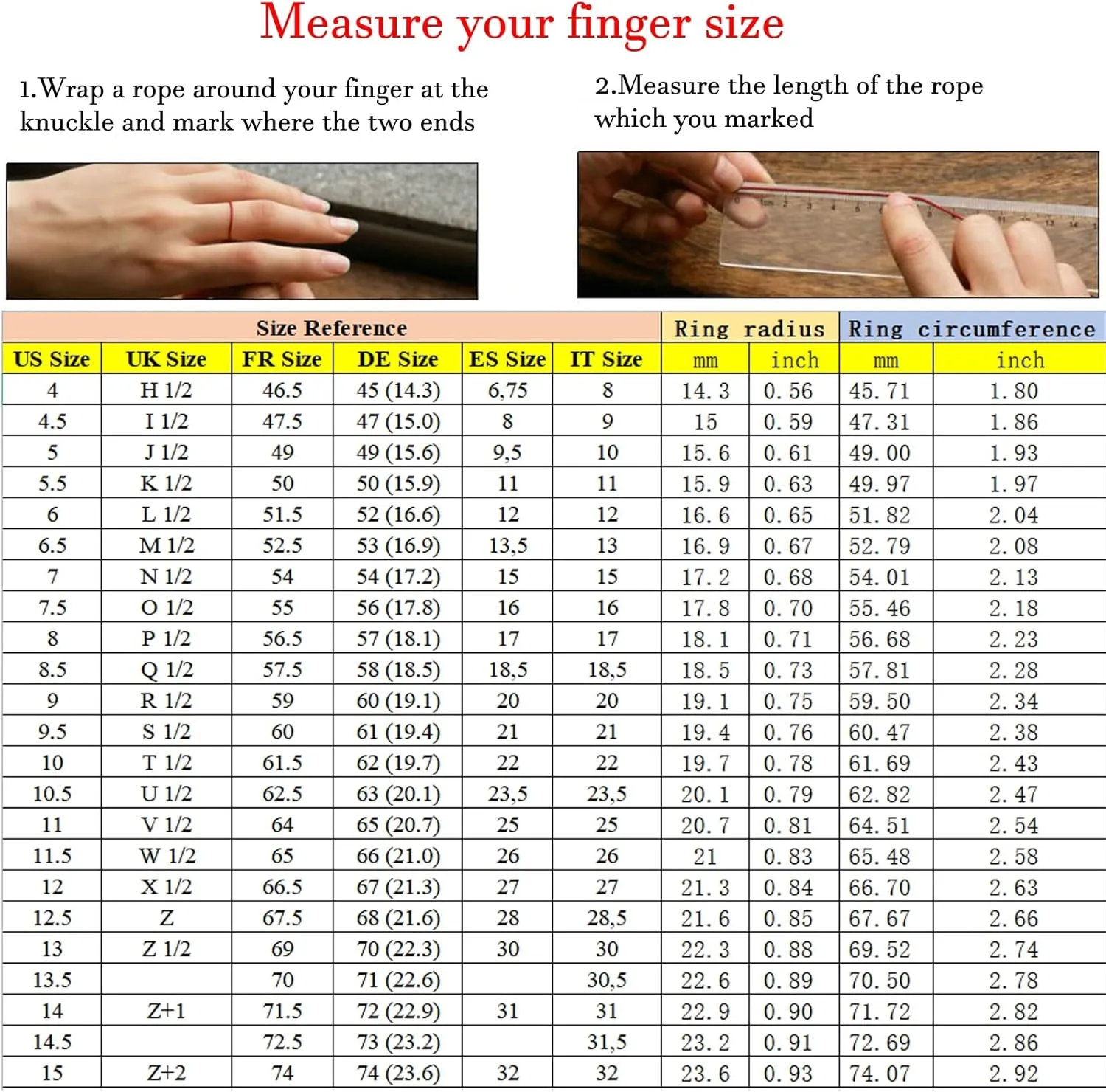 Wedding Rings for Women White Gold, Engagement Rings for Women 18K Rectangular Shape 2ct Womens Fine Rings