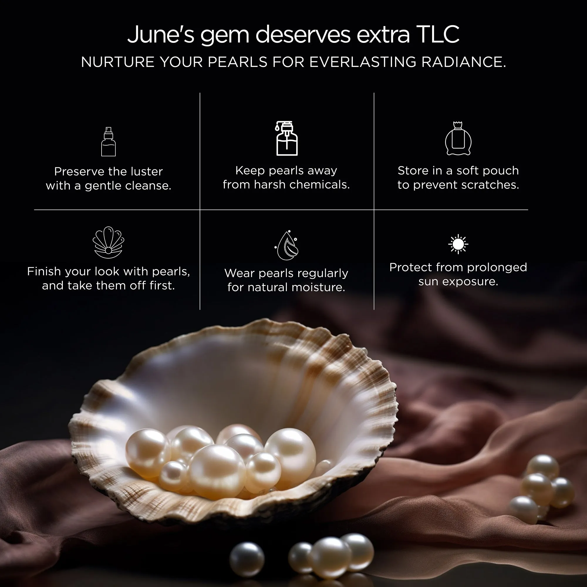 White Cultured Pearl Chain Bracelet with Diamond