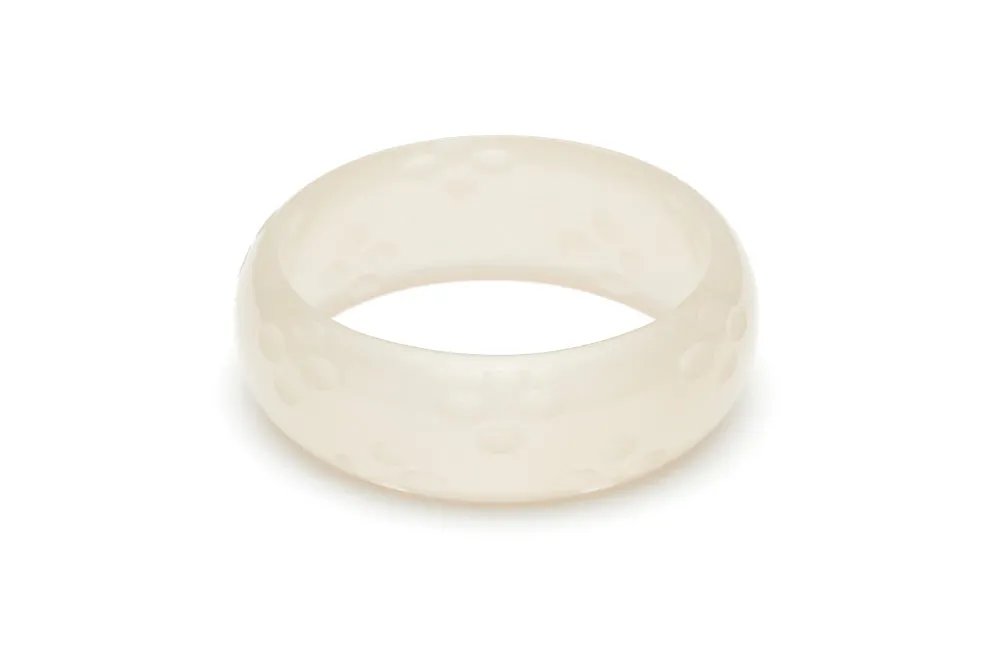 Wide Coconut Fakelite Duchess Bangle